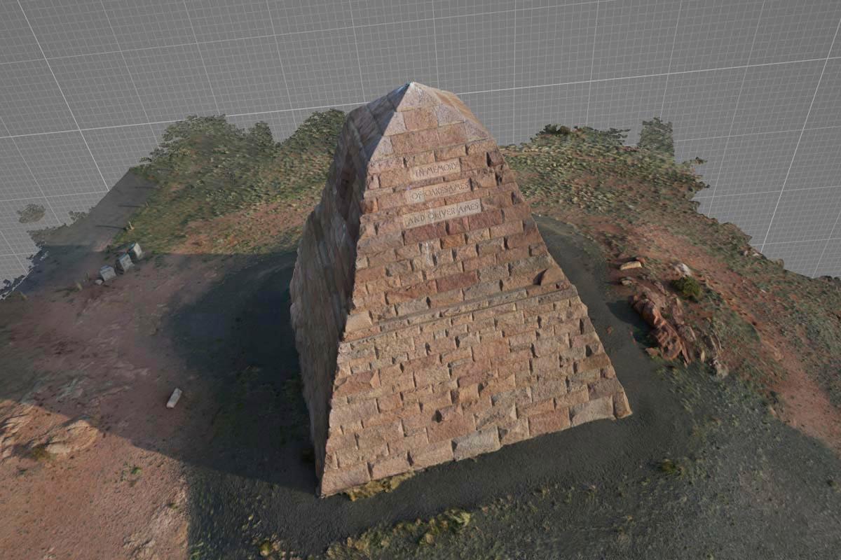 Ames Monument 3D Photogrammetry